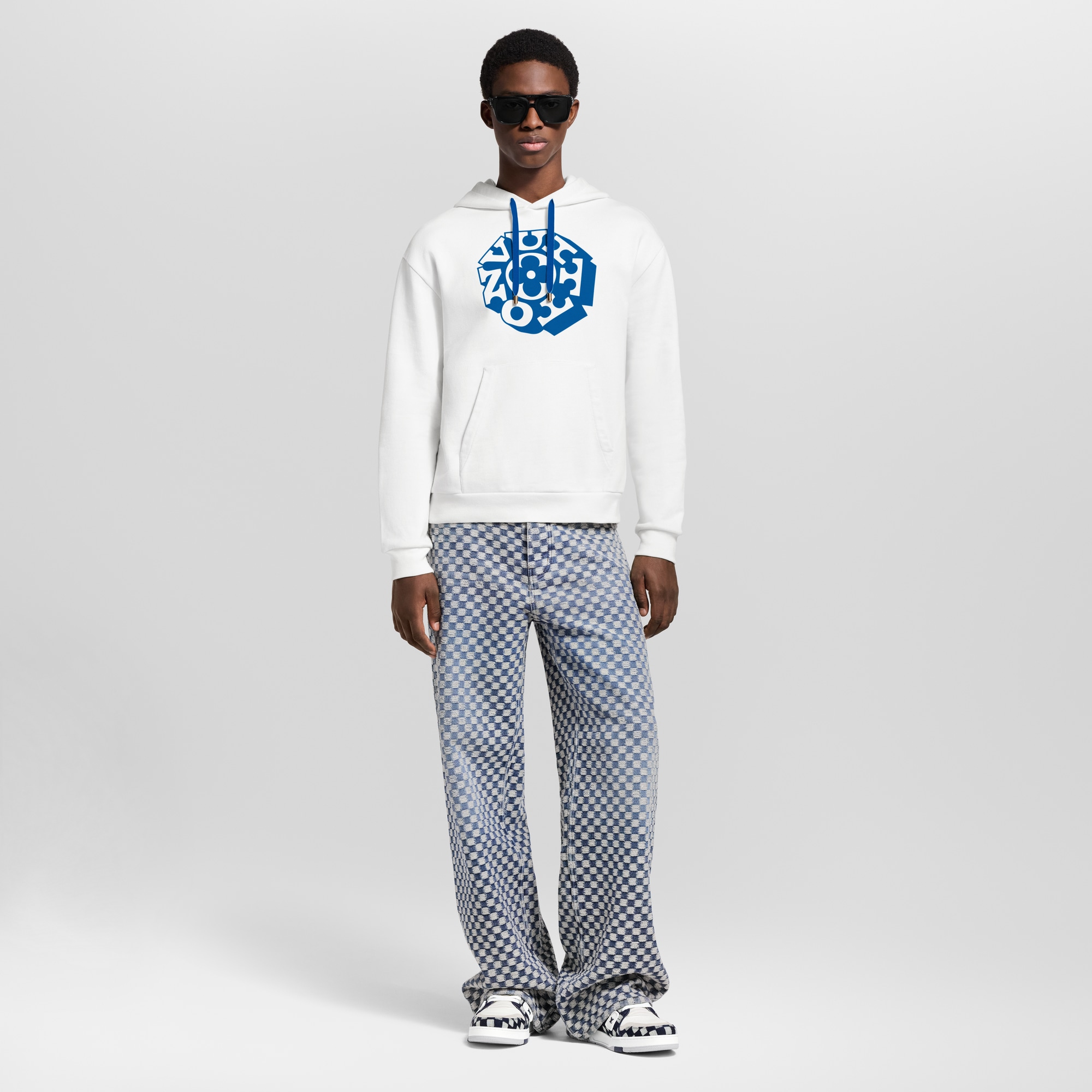 Printed Signature Hoodie - Ready-to-Wear 1AIMLQ | LOUIS VUITTON